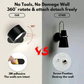 Magnetic Rechargeable Wall Light with 360° Rotation and Touch Controls, USB-C Charging