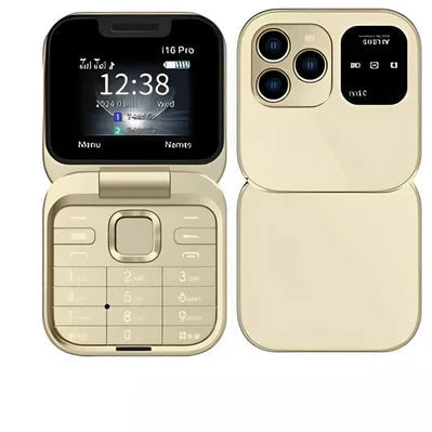 Compact Foldable Dual SIM Mobile Phone