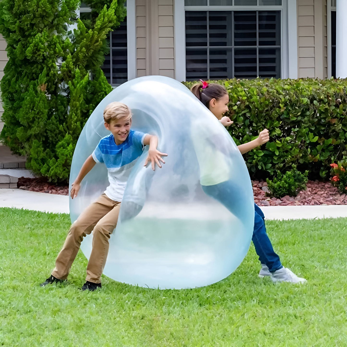 Giant Jelly Balloon Balls with Air and Water Fill, 3-Pack Set