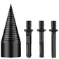 Drill Bits for Wood, Shank Firewood Splitting Drill Bit Works with Any Drill