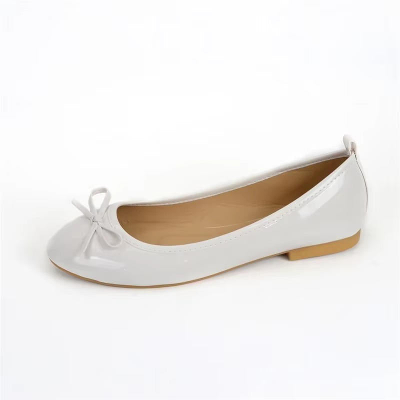 Women's Ballet Flats with Arch Support and Cushioned Insole, Slip-On Design
