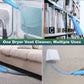 Flexible Dryer Vent Cleaner with Universal Vacuum Attachment and Deep Duct Reach