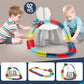 LED Race Track for Kids with Flexible Modular Track and Anti-Tip Car, USB Rechargeable