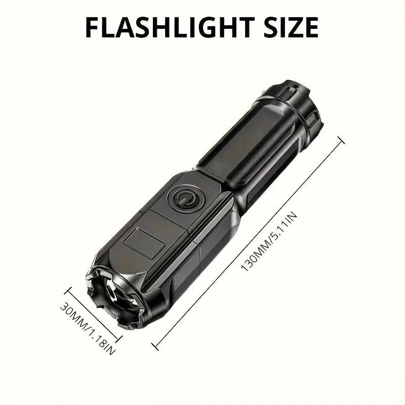 UV Pet Stain Detector Flashlight with Adjustable Zoom and Rechargeable Battery