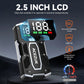 Car Jump Starter with 12800mAh Power Bank and LCD Display, 3000A Peak Current
