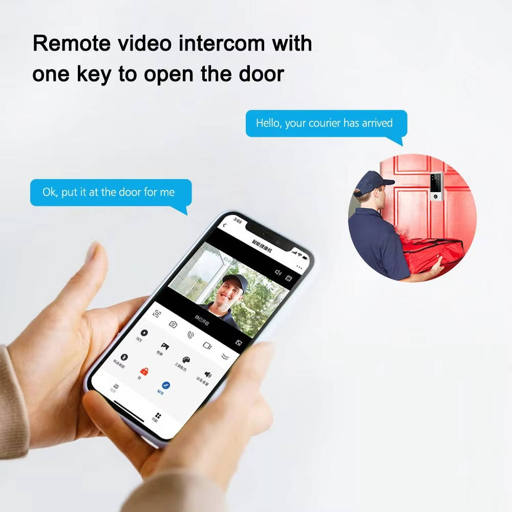 Smart Video Garage Door Keypad Controller, Remote WiFi Access with Integrated Camera for Home Security