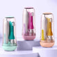 6 Pack Electric Bottle Cleaning Brush Set, 360 Degree Rotating Silicone Baby Bottle Nipple Straw Cleaner Kit Waterproof