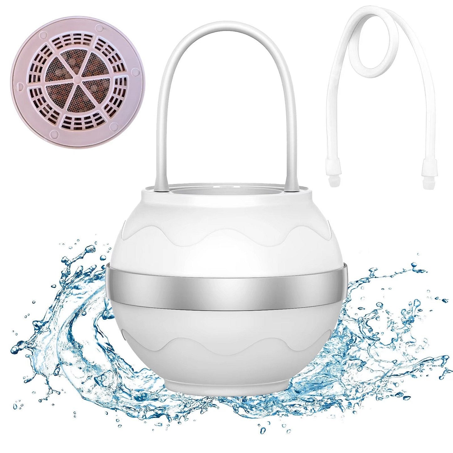 Faucet Mount Tub Filter with Eight-Layer Filtration and Mineral Enrichment
