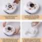 Automatic Fly Trap with Rotating Arm and Removable Collection Tray, USB Rechargeable All Vera Mart