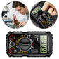 Digital Multimeter with Extended Probe Reach and Diode Testing for Electrical Systems