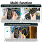 Network Cable Tester with RJ45 and RJ11 Adapters, LED Flashlight