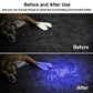 UV Pet Stain Detector Flashlight with Adjustable Zoom and Rechargeable Battery