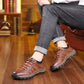 Mens Support Shoes with Memory Cotton Insole and Arch Alignment, Shock Absorption