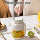 Portable Personal Blender, Type C Rechargeable Mini Blender for Smoothies and Shakes with Extra Lid and Shoulder Strap, Dishwasher Safe