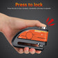 Disc Brake Lock with 120dB Motion Alarm and 6-Month Battery for Motorcycles