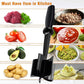 Ground Meat Chopper with Five Blades and Ergonomic Handle, 430°F Heat Tolerance