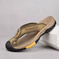 Closed Toe Flip Flops for Men with Nonslip Rubber Sole and Fast Drying Material
