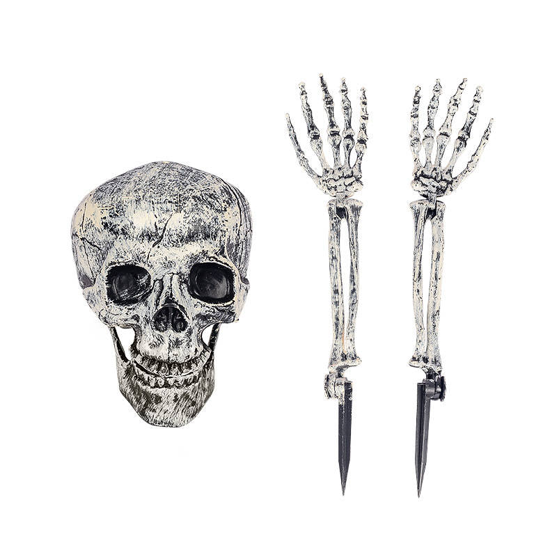 Realistic Skeleton Stakes, Halloween Lawn and Garden Skeleton Decorations for Outdoor Yard Decor