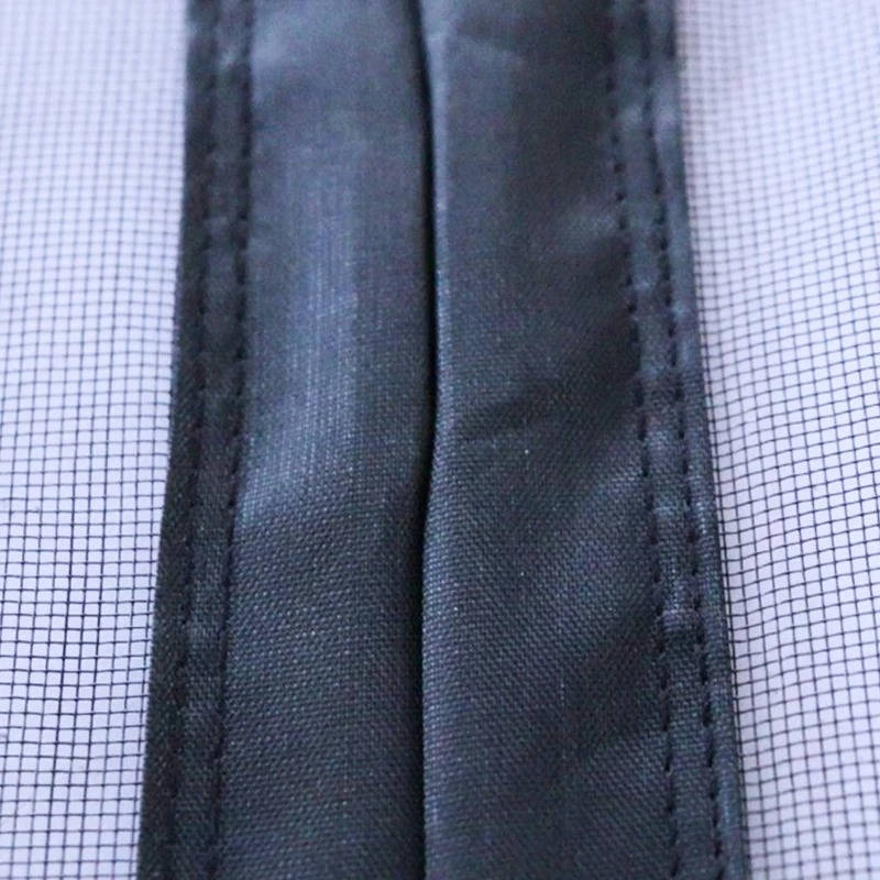 Magnetic Screen Door with Auto-Close Panels and Insect Barrier, Custom Sized