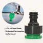 Automatic Garden Watering System with Programmable Timer and Adjustable Drip Heads