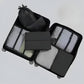 Packing Cubes for Travel Organization with Mesh Windows and Compression, 7-Piece Set