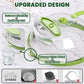 Splatter-Proof Microwave Cover with Built-In Water Steamer and Adjustable Vent
