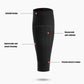 Soccer Shin Guards with Honeycomb Cushioning and Compression Fit
