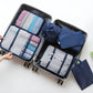 Packing Cubes for Travel Organization with Mesh Windows and Compression, 7-Piece Set