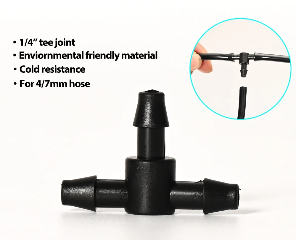 Automatic Garden Watering System with Programmable Timer and Adjustable Drip Heads