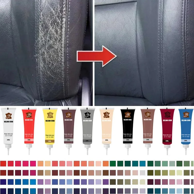 Crack and Scratch Filler Gel for Car Seats and Furniture