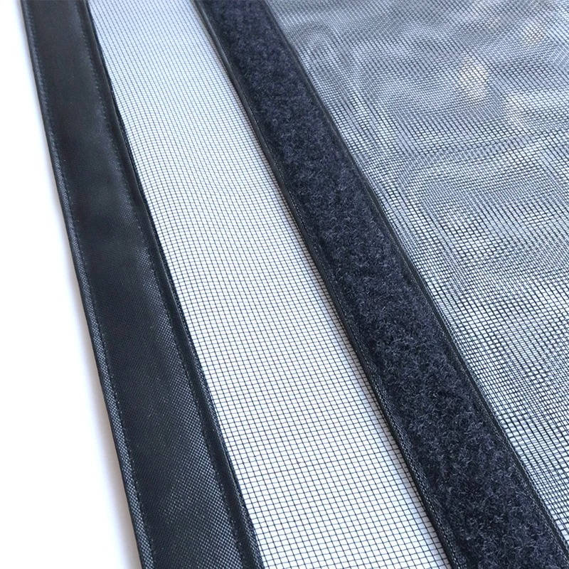 Magnetic Screen Door with Auto-Close Panels and Insect Barrier, Custom Sized