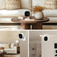 Indoor WiFi Security Camera Wall Mounted, 24H Mobile Monitoring with Night Vision for Home