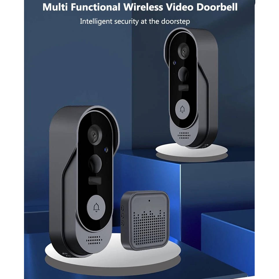 Wireless Video Doorbell with Night Vision and Two Way Audio, Motion Detection
