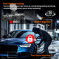 4-Channel Dash Cam with Night Vision and Parking Monitor, WiFi App Control