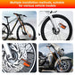 Disc Brake Lock with 120dB Motion Alarm and 6-Month Battery for Motorcycles