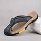 Closed Toe Flip Flops for Men with Nonslip Rubber Sole and Fast Drying Material
