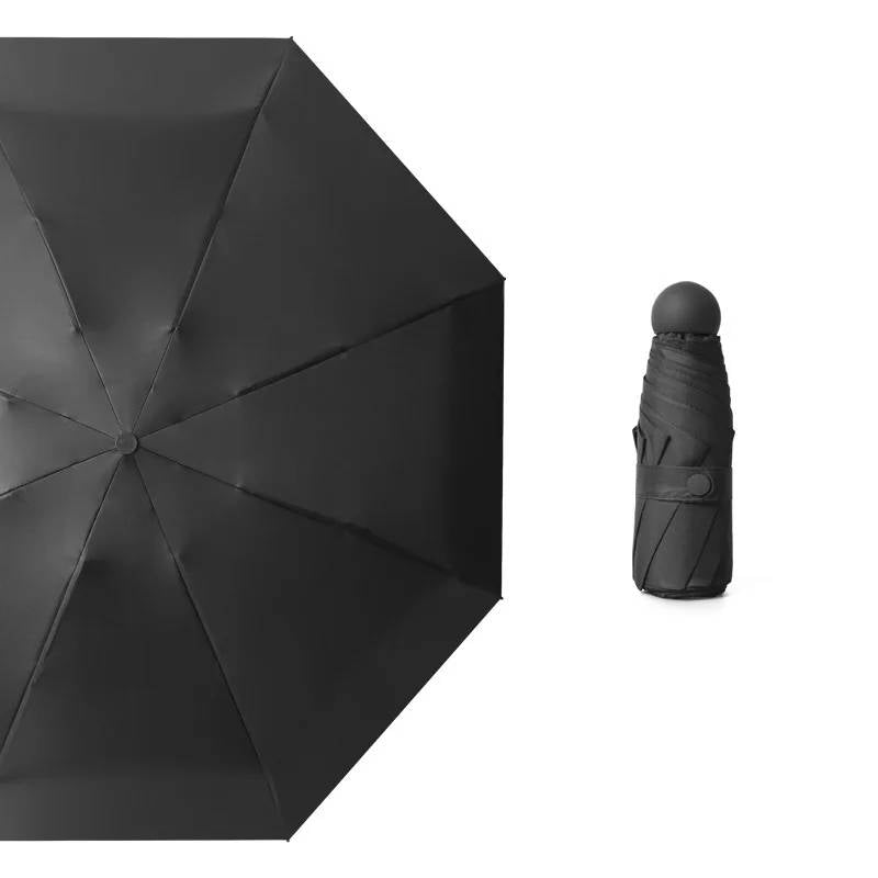 Mini Travel Umbrella, Compact Pocket Size Umbrella with UV Sun Protection for Travel and Daily Use
