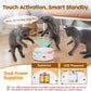 3 in 1 Automatic Cat Toy Interactive, Butterfly Feather Track Ball Kitten Toy USB Powered Indoor Exercise
