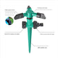 Rotating Garden Sprinkler Set with 360 Degree Coverage and Adjustable Spray Angles, 5 Pack