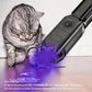 UV Pet Stain Detector Flashlight with Adjustable Zoom and Rechargeable Battery