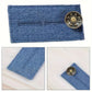 Waist Extender with Metal Button and Elastic Loop for Pants, 4-Piece Set