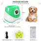 Automatic Dog Ball Launcher Rechargeable, Interactive Pet Thrower with 3 Distance Settings LED Indicator for Small Medium Dogs
