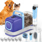Dog Grooming Vacuum Kit, 15000Pa Pet Grooming Vacuum with Clipper, Shedding Brush and 2L Dust Cup