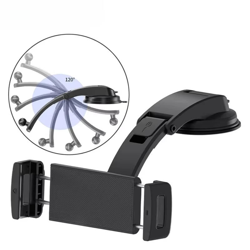 Car Dashboard Tablet Mount Holder, 360 Rotatable, Suction Cup