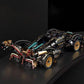 Working Supercar Building Block Set with Steering Mechanism and Four-Point Suspension, 1690 Pieces