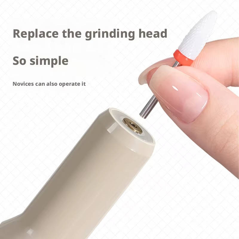 Portable Electric Nail Drill Kit, Professional Manicure and Pedicure Polishing Set for Acrylic, Gel and Dip Nails with Drill Bits