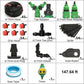 Automatic Garden Watering System with Programmable Timer and Adjustable Drip Heads