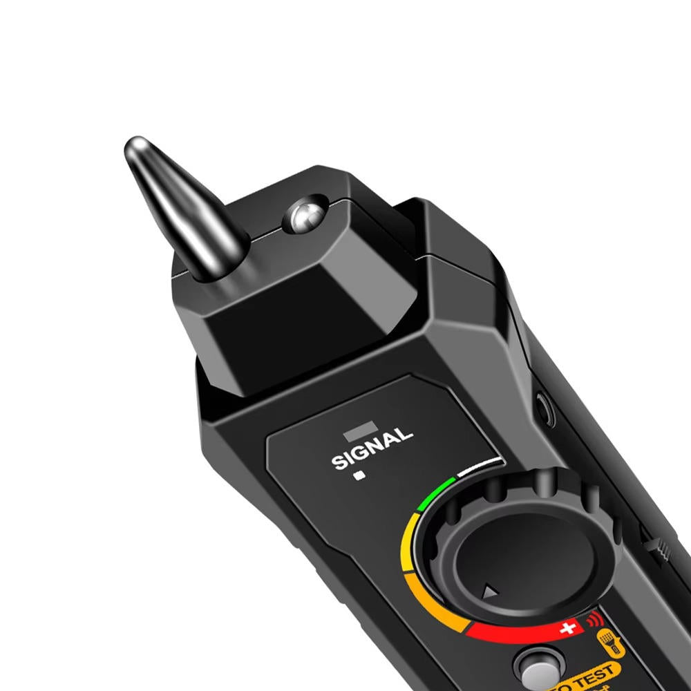 Network Cable Tester with RJ45 and RJ11 Adapters, LED Flashlight