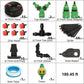 Automatic Garden Watering System with Programmable Timer and Adjustable Drip Heads