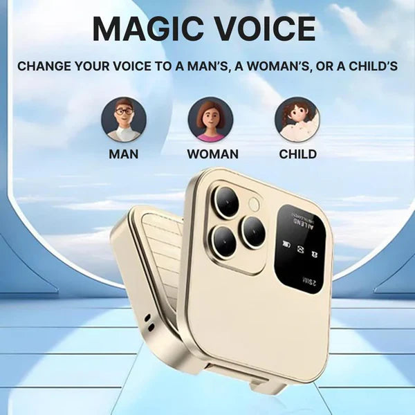 Compact Foldable Dual SIM Mobile Phone